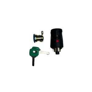 Kit de serrures VOE 11006988 pour interrupteur d'allumage, cylindre et clés – Chargeuse sur pneus L90E L120E L150E, Transporteur A25D – Fabriqué en Turquie, Marque VMP - Product Image 1