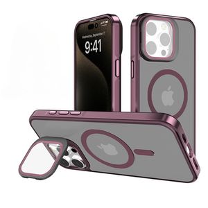 Étui magnétique mat premium avec béquille et protection d'appareil photo pour iPhone 16 Pro Max - Product Image 1