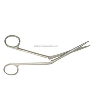 Ciseaux chirurgicaux en acier inoxydable de haute qualité Heymann pour chirurgie nasale, instruments manuels ORL droits Debonairii Dii-i-1360, garantie 1 an - Product Image 6