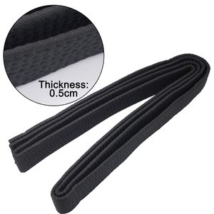 Personalizado entrenamiento profesional Judo BJJ MMA Karate Jiu-Jitsu GI cintas de cintura alta cinturón de campeonato equipo de artes marciales - Product Image 4