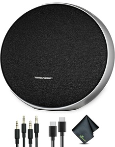 New Onyx Studio 9 - Portable Stereo <b>Bluetooth</b> Home Speaker with Built-in Battery and <b>USB</b> Charging - Product Image 1