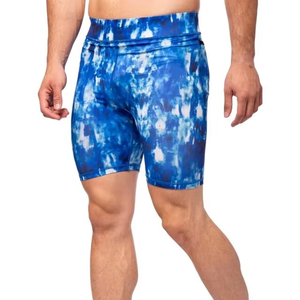 กางเกงขาสั้นรัดรูปของผู้ชายผ้านิ่มขนาดใหญ่พิเศษแห้งเร็วพิมพ์ลายแบบระเหิดใส่สบายสไตล์ลำลอง - Product Image 4