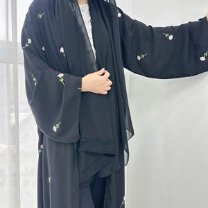Fashion Islamic Women Abaya Best Color Premium Quality <b>Ladies</b> Abaya <b>Hot</b> Selling Best Quality Long <b>Ladies</b> Abaya - Product Image 4