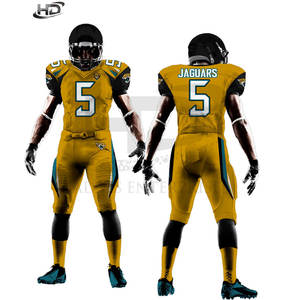 Uniforme de fútbol americano de poliéster 100%, venta directa de fábrica, uniforme de fútbol americano - Product Image 5