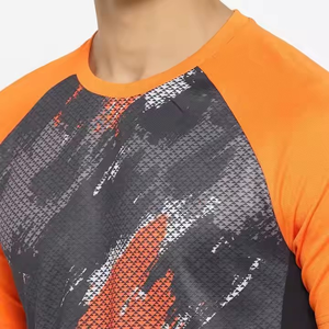 Manufacturer Custom Heavy Weight Waffle Shirt 100%cotton <b>Thermal</b> Shirt Long Sleeve One-quarter Button Vintage Plain t Shirt <b>Men</b> - Product Image 3