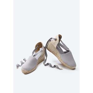 Sandali con zeppa Espadrille in tela Escala - Product Image 2
