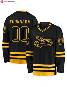 Jersey de hockey y hockey sobre hielo reversible personalizado de secado rápido sublimado - Product Image 2