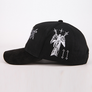 Gorra de Béisbol de Mezclilla de Alta Calidad, Personalizada, Unisex, Clásica, de 5 Paneles, con Logotipo Bordado en 3D, Transpirable/Impermeable, Ajustable, Estilo Deportivo - Product Image 2