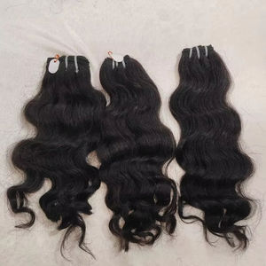 Bon retour sur le tissage de cheveux bruts Remy. Sans perte de cheveux humains non traités, tissage de cheveux humains vierges d'Inde sans enchevêtrement. - Product Image 1