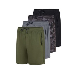 Ropa deportiva informal de verano para gimnasio con cintura media, ropa de calle, pantalones cortos de baloncesto de malla de estilo callejero personalizado - Product Image 1