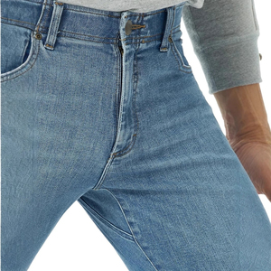 Pantalones vaqueros informales elásticos cómodos a la moda de verano, pantalones vaqueros ajustados de pierna recta para hombre con logotipos y diseños personalizados - Product Image 5