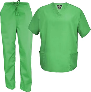Ensembles de gommage uniformes masculins respirants personnaliser le fabricant de gommages de survêtement d'infirmière médicale hommes gommages fournisseur de vêtements d'hôpital - Product Image 2