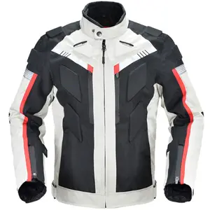 Motosiklet Unisex yarış kordura ceket özelleştirilmiş son tarzı motorsiklet ceketler rahat süvari ceketi
