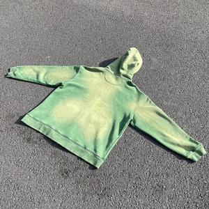 OEM Custom Acid Wash <b>Hoodie</b> Unisex Streetwear <b>Oversized</b> <b>Hoodie</b> with Personalized Logo Printing Bulk Wholesale - Product Image 3