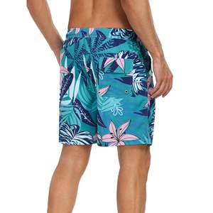 Short de bain personnalisé 5 ''pour homme 2 en 1 short de bain de gymnastique extensible dans les 4 sens short de plage d'été pour homme de performance de course à pied - Product Image 5