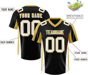 Jersey de Fútbol Americano Personalizado con Bordado, Nombre del Equipo y Número Personalizados, Suministro OEM ODM, Colección de Ropa Deportiva - Product Image 6