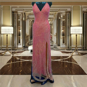 Vestido de novia de lentejuelas con cuentas martilladas más vendido Vestido de novia de lujo con detalles exquisitos Disponible para exportar desde la India - Product Image 5