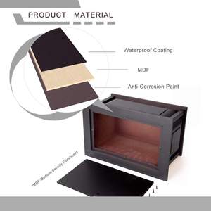 Urna de madera negra profesional para cenizas, urnas de cremación para adultos - Product Image 3