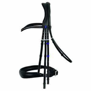 Bride de cheval en cuir véritable de haute qualité en gros conception personnalisée bride en cuir avec des produits de cheval à bas prix - Product Image 1