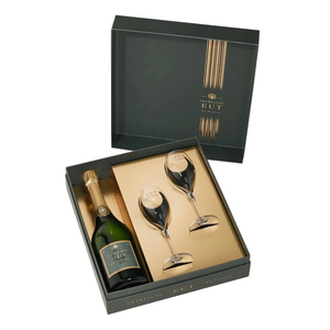 Custom Logo Embossed UV Coated Matt Lamination Corrugated Paper Wine Bottle Gift Boxes Folders Luxury Rigid Cardboard Packaging - Product Image 5