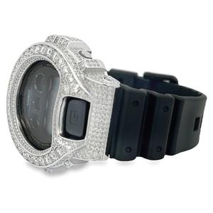 Reloj de Plata de Ley 925, Chapado en Plata Sólida con Diamantes Moissanite, para Hombre y Mujer, Joyería de Lujo, Unisex, Elegante - Product Image 2