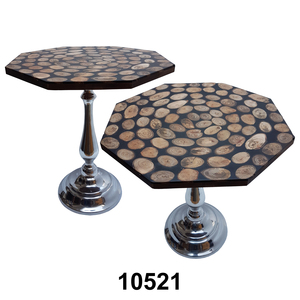 Table moderne en fonte d'aluminium pour la décoration de patio contemporaine, offrant un design élégant et des performances résistantes à la rouille - Product Image 1