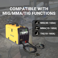 Soudeuse semi-automatique rechargeable LW-360, soudeuse portable alimentée par batterie, 10-160A, batterie LFP intégrée, MIG/MMA/TIG SOFIMO