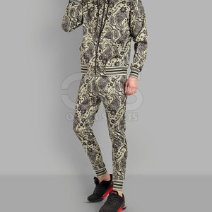 ชุดวอร์มพิมพ์ลายสำหรับผู้ชายใส่สบายมีฮู้ดและกางเกงดีไซน์ใหม่ - Product Image 5