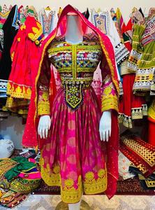 Vantage Afghan Kuchi Robe À La Main Tribal Traditionnel Brodé Femmes Afghani Kuchi Festival Robe Pashtun Culture 2024 - Product Image 4