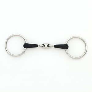 Bridon à anneaux articulés à maillons français |   Contrôle d'entraînement équestre personnalisable de haute qualité en acier inoxydable de marque OEM - Product Image 2
