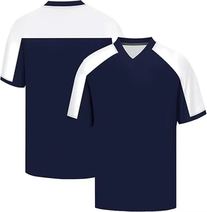 Camiseta de Fútbol Americano Unisex de Alta Calidad con Mangas Cortas, Color y Logotipo Personalizables, Transpirable, Servicio OEM, Marca Privada - Product Image 2