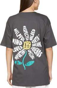 T-shirts oversize pour femmes très vendus, épaules tombantes, manches courtes, imprimé graphique, vêtements décontractés, 240 grammes, 100% coton tricoté - Product Image 6