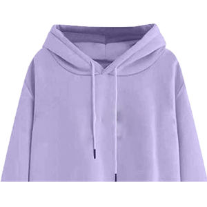 Sudadera de Forro Polar Personalizada para Mujer, Vestido de Invierno, 100% Algodón, Transpirable, Resistente al Viento, Ecológico, con Logotipo Bordado en la Parte Delantera, 360g - Product Image 4