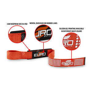 สายรัดยกน้ำหนักผ้าฝ้ายเนื้อแน่นน้ำหนักเบา กันลื่น ปรับได้ ปรับแต่งได้ รองรับการจับที่ดีที่สุด ปกป้องข้อมือ เพิ่มความแข็งแรง - Product Image 2