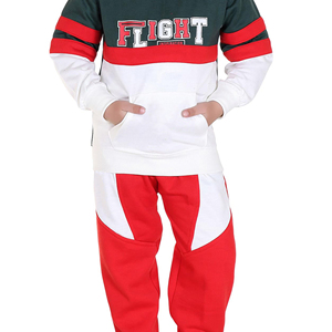 Survêtements pour enfants, design haut de gamme, coton de haute qualité, survêtement de sport, ensemble 2 pièces, 100% - Product Image 2