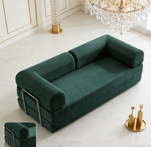 Sofá Modular <span class=keywords><strong>de</strong></span> Alta Calidad, Sofá Seccional <span class=keywords><strong>de</strong></span> Esponja <span class=keywords><strong>de</strong></span> Alta Densidad 65D, Sofá Plegable Elegante <span class=keywords><strong>y</strong></span> Versátil para Bistro o Área Común - Product Image 4