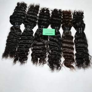 Cheveux Naturels 100% Non Traités, Cuticules Alignées, Cheveux Vierges, Bundles Ondulés de 8 à 32 Pouces, Ondulations Profondes, Extensions de Cheveux Humains Indiens Temple - Product Image 4