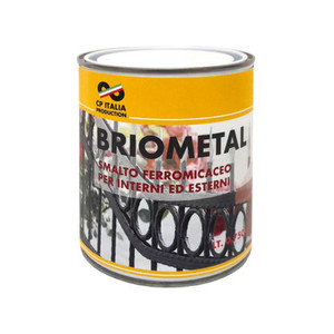 Smalto Micaceo Grosso Briometal Grigio Scuro 710 Litri.0,750 - Product Image 1