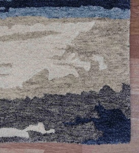 พรมขนสัตว์100% แบบดั้งเดิมของชาวอินเดียใช้ตกแต่งห้องนั่งเล่นพรมปูพื้นพื้นที่กลางแจ้ง - Product Image 6