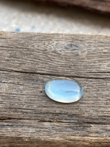 เพชร5.50กะรัตพลอยอะความารีนธรรมชาติสุดอลังการทำเครื่องประดับอัญมณีทรงวงรีทรงหลวมความแวววาวสวยงาม - Product Image 4