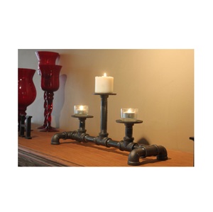 Wax <b>Candle</b> <b>Holder</b> Highly Design Indoor Decor Tableware Night Theme Design Metal <b>Candle</b> <b>Stick</b> <b>Holder</b> Multiple <b>Candle</b> - Product Image 2