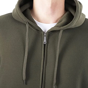 Sudadera con Capucha Personalizada de Etiqueta Privada para Hombre, Chaqueta de Forro Polar Grueso de 460 g/m², Fabricante de Sudaderas Urbanas, MOQ Bajo, OEM - Product Image 4