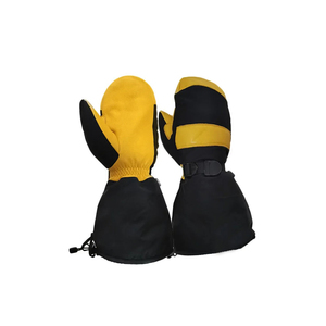 Venta caliente Guantes de esquí de talla grande Transpirable Logotipo personalizado Guante de invierno calentado Deportes al aire libre Esquí OEM Impermeable Antideslizante - Product Image 4