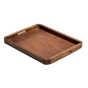 Prime Quality <b>Large</b> Size Wood Tray Kitchen Accessories Attractive Designer Tableware Food Snacks Serving Tray At Lowest Price - Product Image 1
