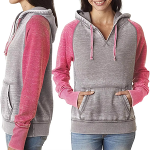 Logotipo personalizado sudaderas con capucha en blanco pulóver hombres 100% algodón negro ácido lavado Sudadera con capucha de gran tamaño Vintage lavado con capucha para mujeres - Product Image 2