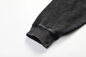 OEM venta al por mayor logotipo personalizado 400 GSM ejercicio ropa entrenamiento peso pesado algodón recortado Sudadera con capucha hombres sudaderas con capucha - Product Image 4