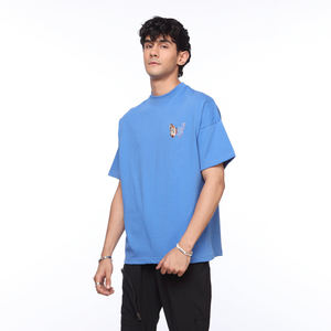 2023 Primavera Verano gran oferta 100% algodón personalizado Camiseta de manga larga hombres camisetas de manga corta - Product Image 3