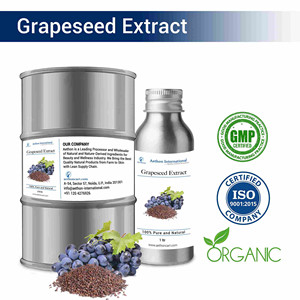 Extracto de Semilla de Uva Orgánico, Ingrediente Líquido Soluble en Agua en Botellas para Todo Tipo de Piel - Product Image 1
