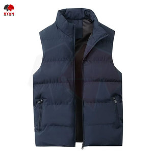 Gilet matelassé pour homme, couleur personnalisée, logo en tissu, OEM ODM, sans manches, chauffe-corps, fabricant en gros - Product Image 6