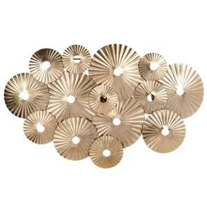 Round Shape Fancy Wall Art for Indoor Decorative Grey Shades Beautiful Art for <b>Wedding</b> <b>Decoration</b> Home and Restaurant Decorative - Product Image 4